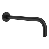 Product Cut out image of the Crosswater MPRO Matt Black Wall Mounted Shower Arm
